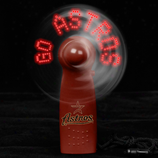Houston Astros Light-up Handheld Message Fan