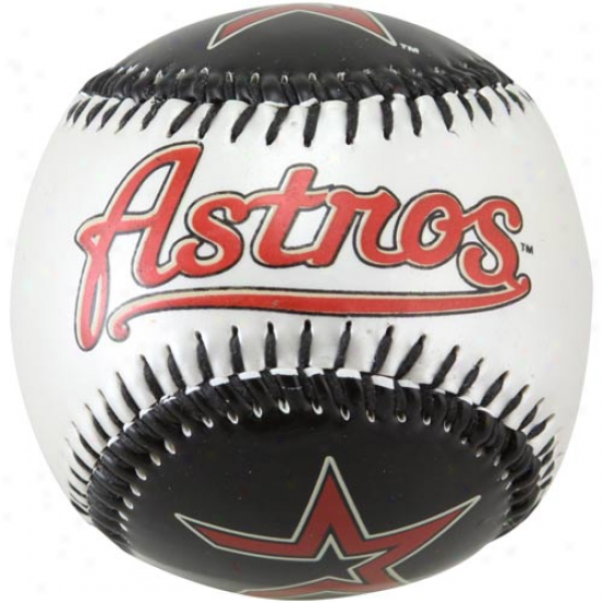 Houston Astros Metallic Soft Strike Baseball