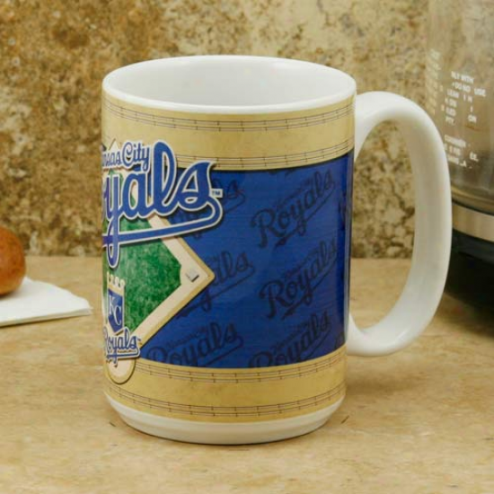 Kansas City Royals 15oz. Sublimated Logo Mug