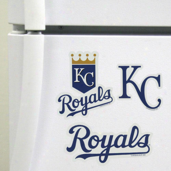 Kansas City Royals 3-pack Magnet Set