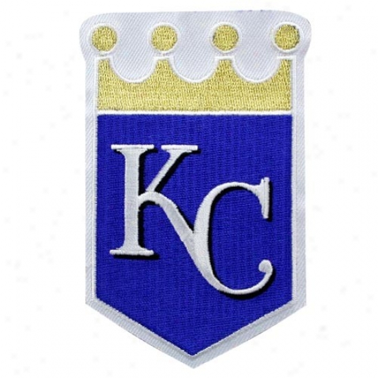 Kansas City Royals Embroidered Team Logo Collectible Patch