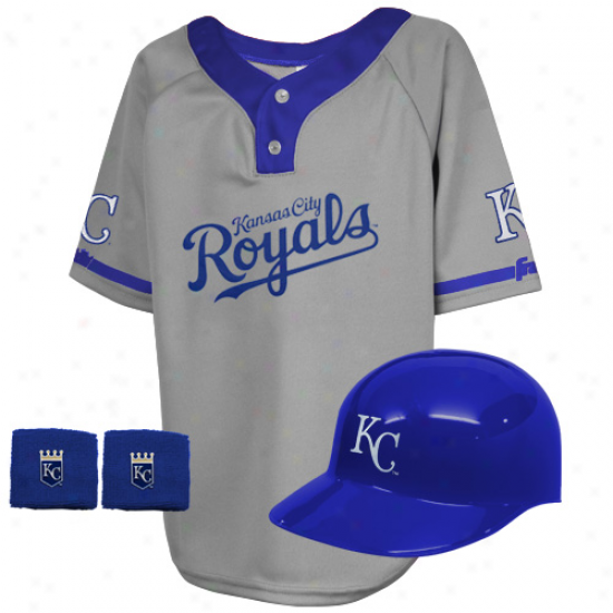 Kansas City Royals Kids Team Unifomr Set