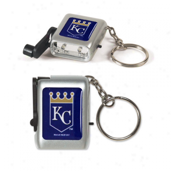 Kansas City Royals Led Eco Light Keychain