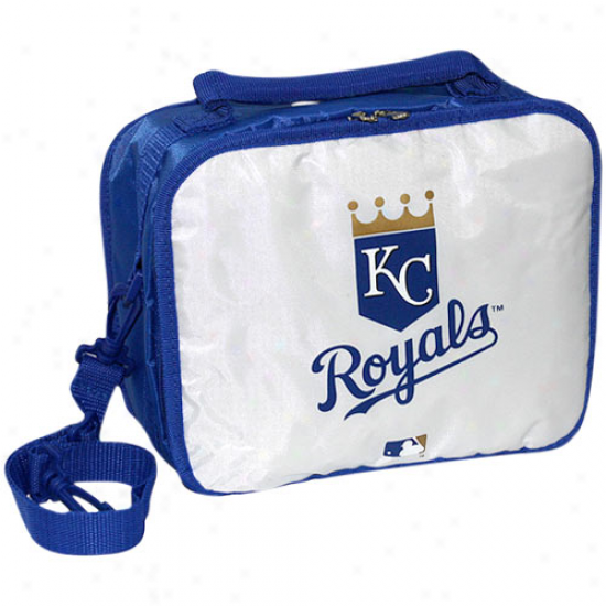 Kansas City Royals White Insulated Mlb Lunch Box