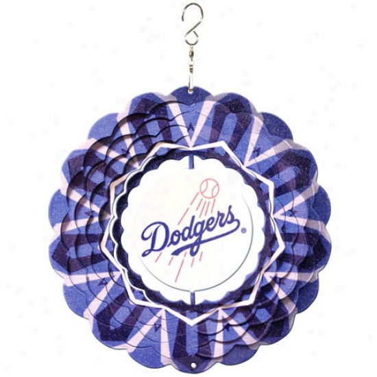 L.a. Dodgers 10'' Team Logo Designer Wind Spinner