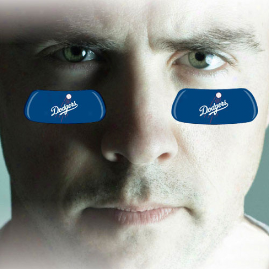 L.a. Dodgers 2-pair Royal Blue Team-colored Eye Black Strips