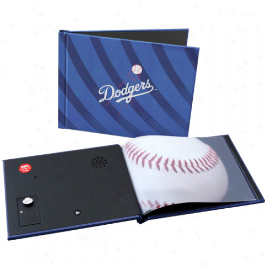 L.a. Dodgers 6'' X 8'' Roal Blue Recordable Photobook