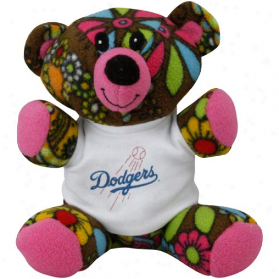 L.a. Dodgers 7'' Plush Blossom Bear