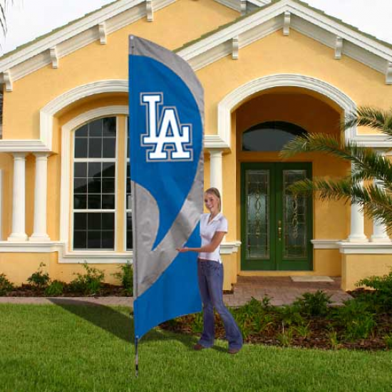 L.a. Dodgers 8.5' Tall Applique Team Flag