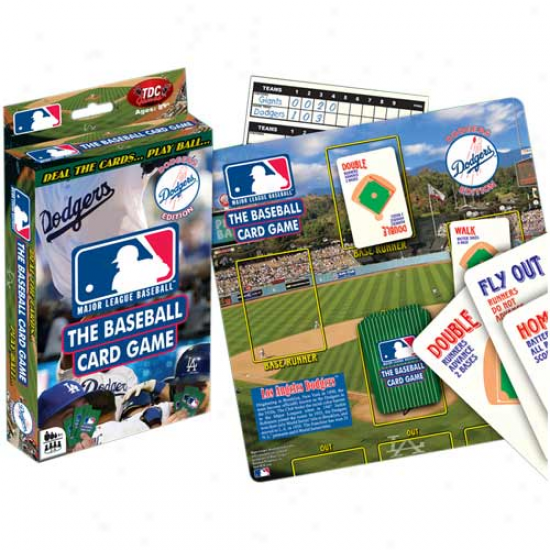 L.a. Dodgers Baseball Card Game