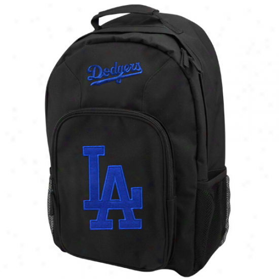 L.a. Dodgers Black Southpaw Backpack