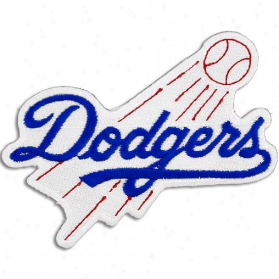 L.a. Dodgers Embroidered Team Logo Collectible Patch-