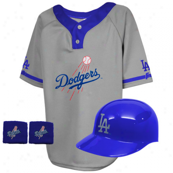 L.a. Dodgers Kids Team Uniform Set