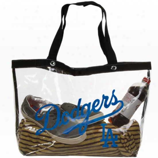 L.a. Dodgers Ladies Big See All Tote Bag