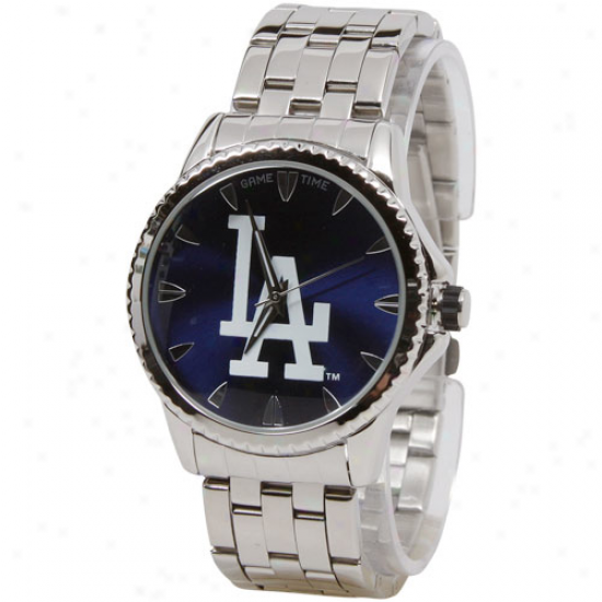 L.a. Dodgers Manager Stainless Steel Watch