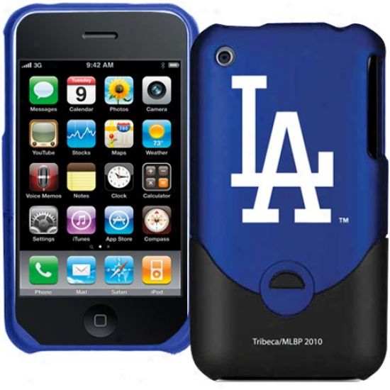 L.a. Dodgers Royal Blue Iphone 3g/3gs Duo Shell Case