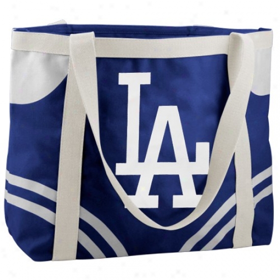 L.a. Dodgers Imperial Livid Abundant Cavas Tote Sack