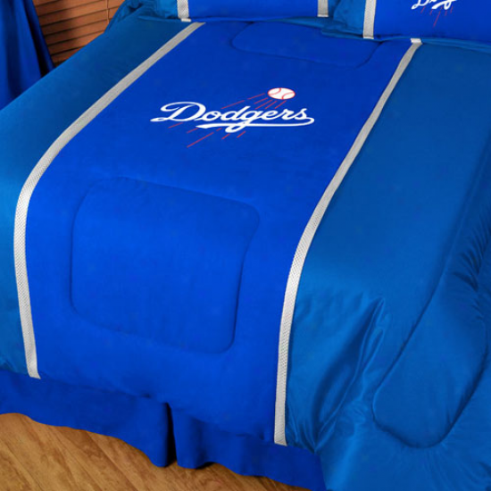 L.a. Dodgers Royal Blue Mvp Full/queen Size Comforter