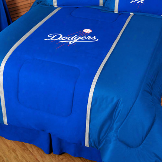 L.a. Dodgers Royal Blue Mvp Twin Size Comforter