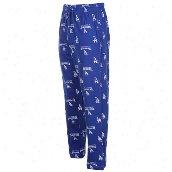 L.a. Dodgers Royal Blue Supreme Pajama Pants