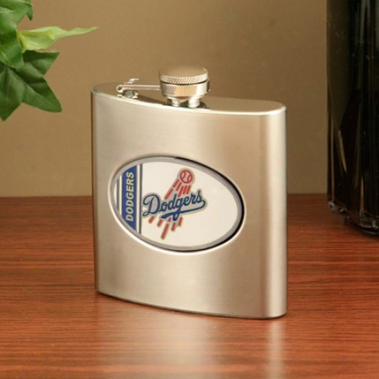 L.a. Dodgers Stainless Steel Flask