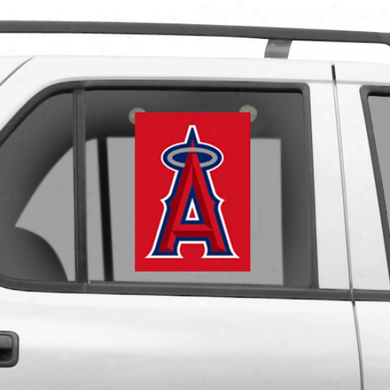 Los Angeles Angels Of Anaheim 15'' X 10.5'' Mini Window/garden Flag-stone