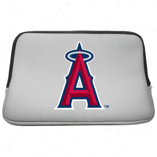 Los Angeles Angels Of Anaheim 15.5'' Gray Laptop Sleeve