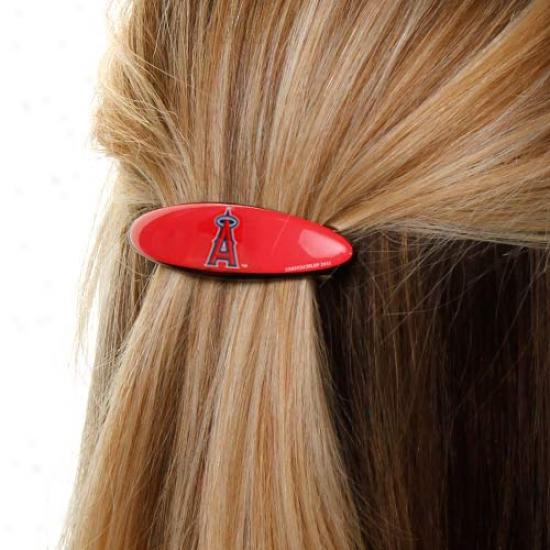 Los Angeles Angels Of Anaheim 2-pack Small Barrettes