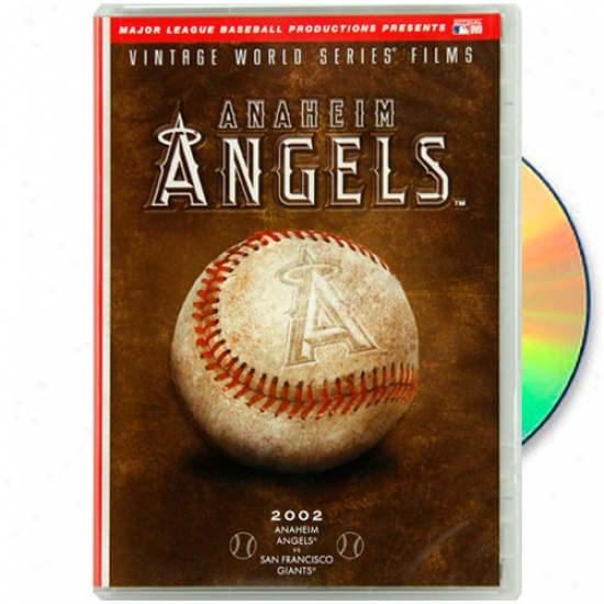 Los Angeles Angels Of Anaheim 2002 Vintage World Series Films Dvd