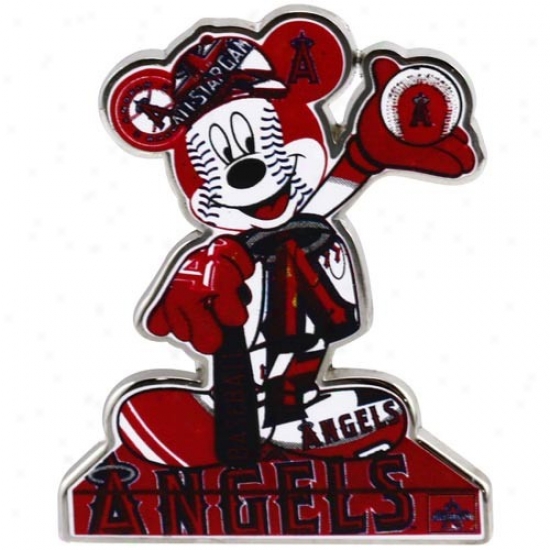 Los Angeles Angels Of Anaheim 2010 Mlb All-star Game Team Statue Disney Collectible Trading Pin