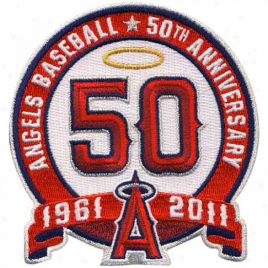 Los Angeles Angels Of Anaheim 50th Anniversary Collectible Patch