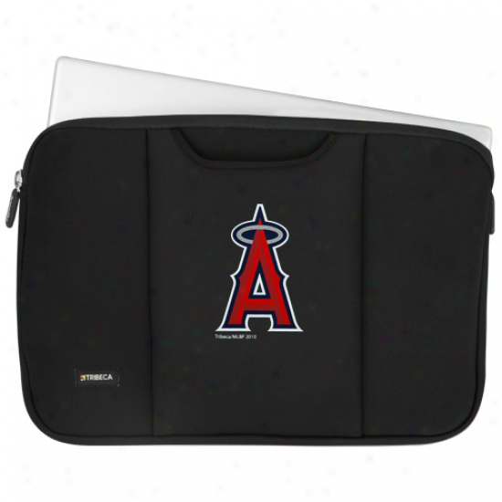 Los Angeles Angels Of Anaheum Black 15'' Laptop Breathe Sleeve