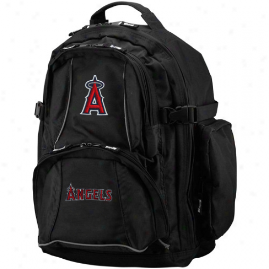 Los Angeles Angels Of Anaheim Black Trooper Backpack