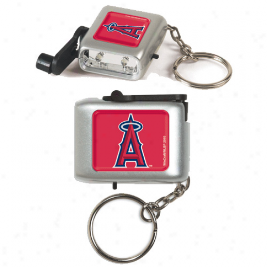 Los Angeles Angels Of Anaheim Led Eco Light Keychain