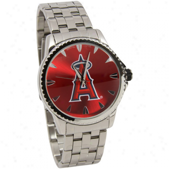 Los Angeles Angels Of Anaheim Manager Stainless Steel Watch