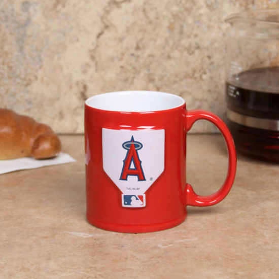 Los Angeles Angels Of Anaheim Red 11oz. Ceramic Sculpted Mug