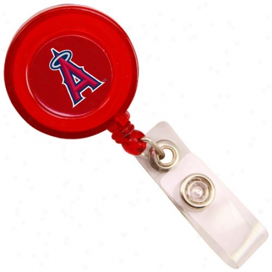 Los Angeles Angels Of Anaheim Red Token of office Reel