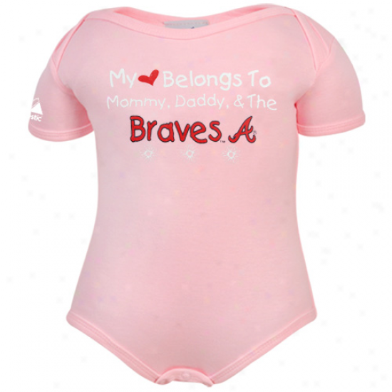 pink braves shirt