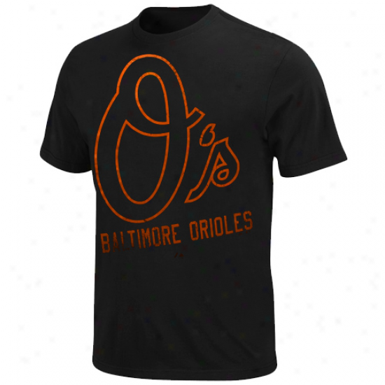 Majestic Baltimore Orioles Winning Token T-shirt - Black