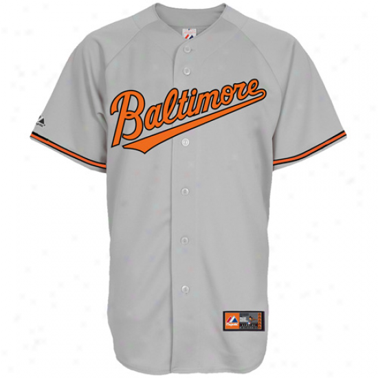 Elevated Baltimore Orioles Youth Replica Jersey - Gray