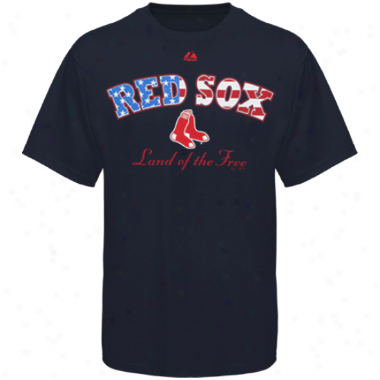 Majestic Boston Red Sox Glory Teaam T-shirt - Navy Dismal