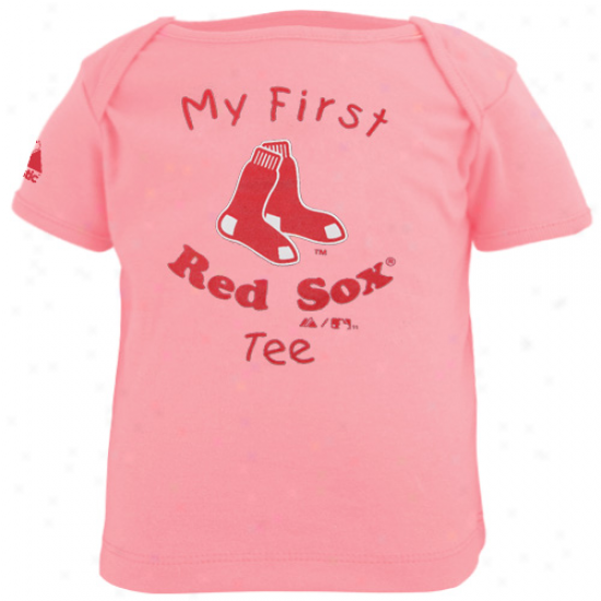 Majestic Boston Red Sox Infant Girls My In the ~ place Tee T-shirt - Pink