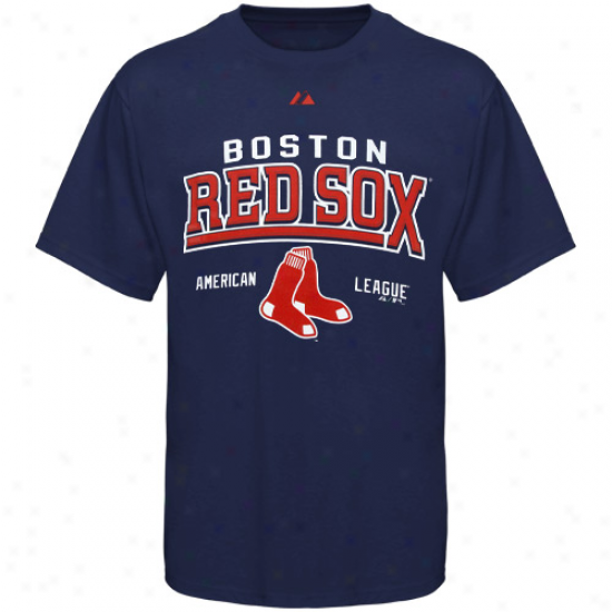 Majestic Boston Red Sox Youth Navy Blue Built Legacy T-shirt