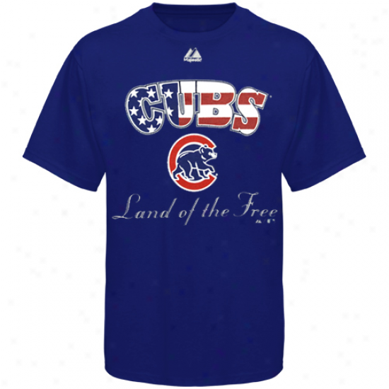 Majestic Chicago Cubs Glory Team T-shirt - Royal Blue