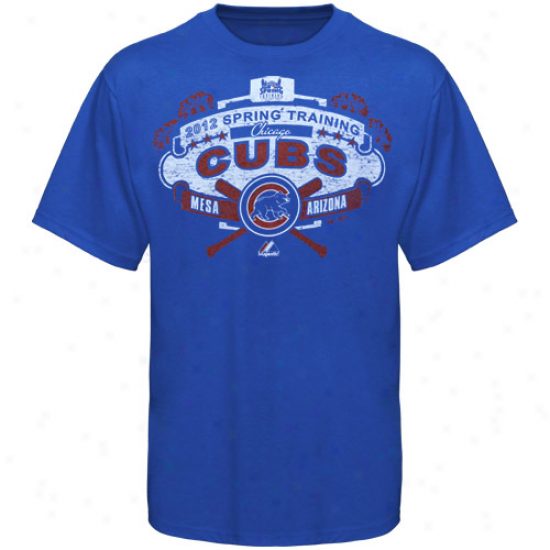 Majestic Chicago Cubs Home Plate Pride T-shirt - Royal Blue