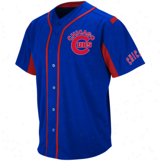 Majestic Chicago Cubs Youth Wind-up Jersey - Royal Blue