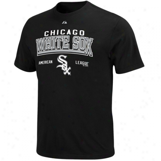 Majestic Chicago Pure Sox Black Built Legacy T-shirt