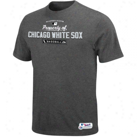 Majes5ic Chicago White Sox Charcoal Property Of T-shirt