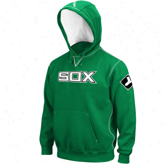 Majesgic Chicago White Sox Kelly Green Golden Child Pullover Hoody Sweatshirt