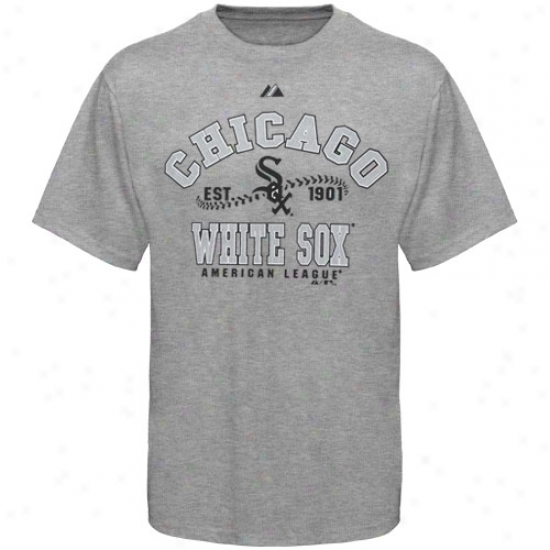 Majestic Chicago White Sox Youth Ash Dial It Up T-shirt